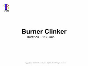 Burner Clinker